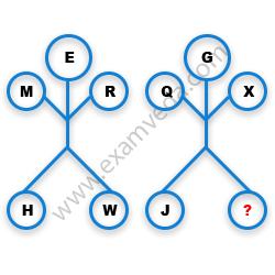 Missing Character Finding mcq question image