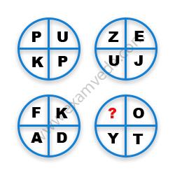 Missing Character Finding mcq question image