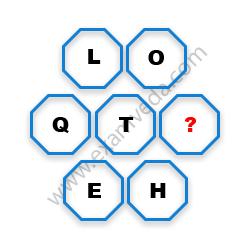 Missing Character Finding mcq question image