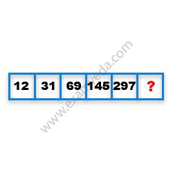 Missing Number Finding mcq question image