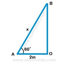 Height and Distance mcq solution image