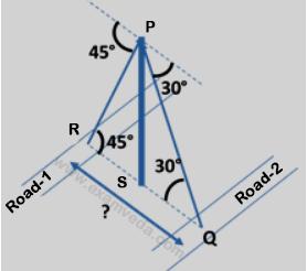 Height and Distance mcq solution image