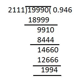 Decimal Fraction mcq solution image