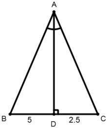 Triangles mcq solution image