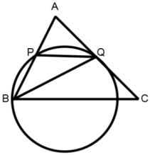 Triangles mcq solution image