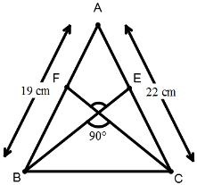 Triangles mcq solution image