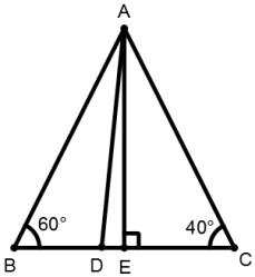 Triangles mcq solution image