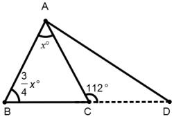 Triangles mcq solution image