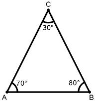 Triangles mcq solution image