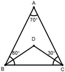 Triangles mcq solution image