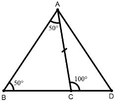 Triangles mcq solution image
