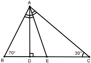 Triangles mcq solution image