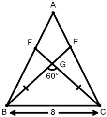 Triangles mcq solution image