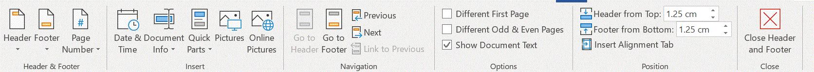 MS Word mcq solution image